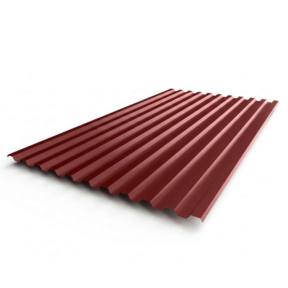 Cserépvörös trapézlemez