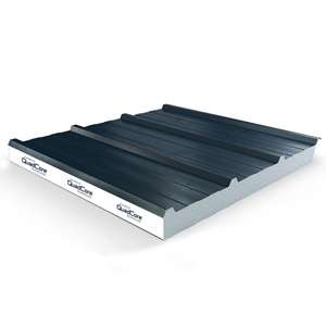 Szigetelt trapézlemez tető